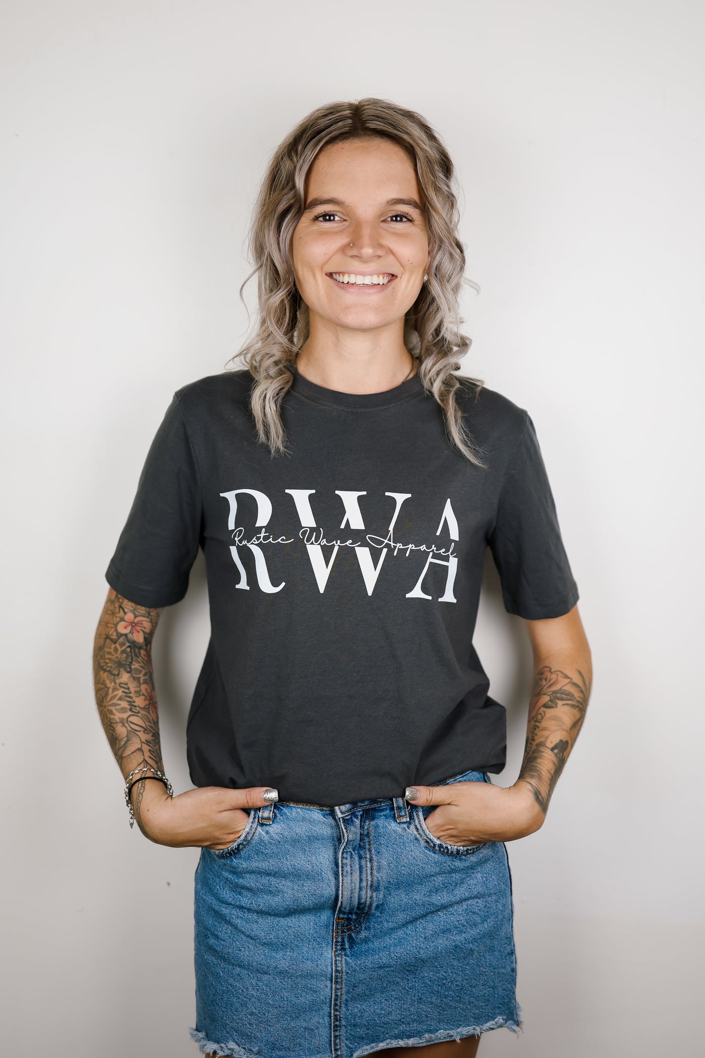 RWA T-shirt in Grey