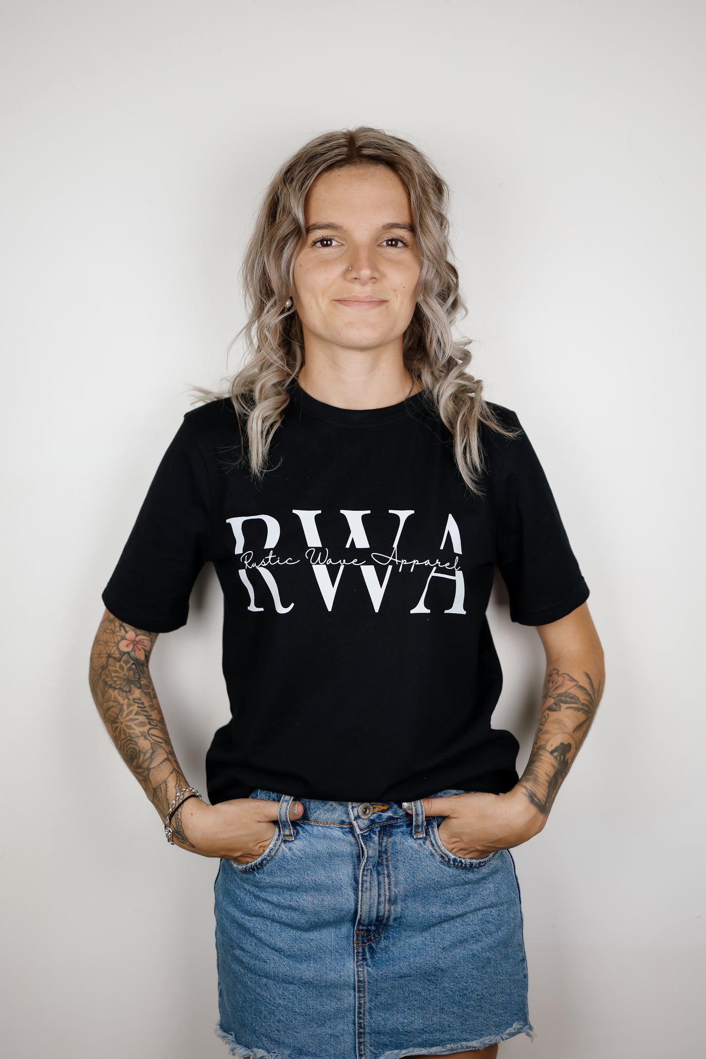 RWA T-shirt in Black